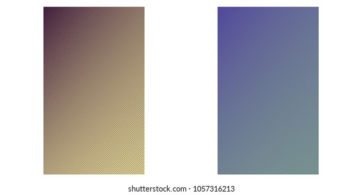 Abstract background. Minimalistic cover design templates. Set of layouts for covers of books, phones,albums, notebooks, reports, magazines. Line halftone gradient effect. Geometric mock-up texture