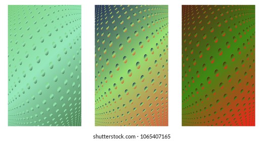 Abstract background. Minimalistic cover design templates. Set of layouts for covers of books, phones,albums, notebooks, reports, magazines. Line halftone gradient effect. Geometric mock-up texture