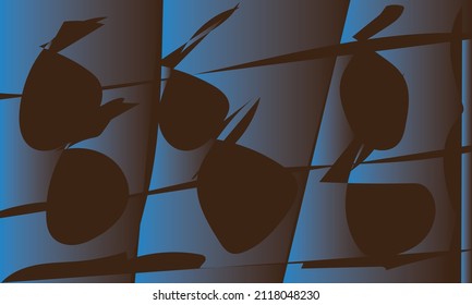 Abstract background with a mix of two brown and blue colors. 