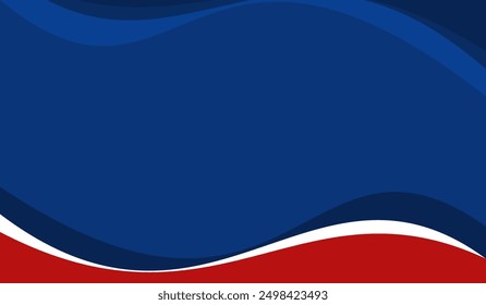 Abstract background mixed color blue red white with text area space