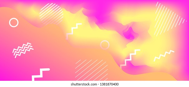 abstract background mixed liquid and some geometric sweeteners