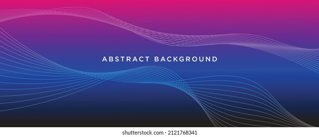 Abstract background mixed with pink, blue, black with line pattern. Background illustration for banners, posters, landing pages, etc.