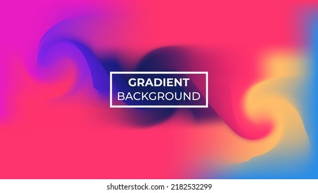 Abstract background with a mixture of dark blue, dark pink, yellow and blue colors , easy to edit