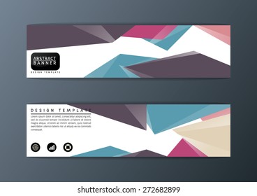 Abstract background modern banner design template-Vector illustration