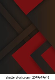 abstract background modern black red geometric.