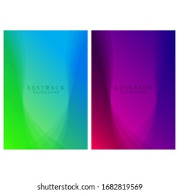 Abstract Background of modern color gradations suitable for posters, flyer magazines etc.