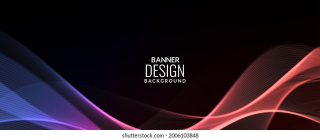 Abstract background modern colorful elegant colorful banner background vector