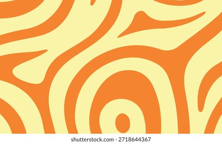 Fondo Abstractas moderno con patrón de líneas onduladas coloridas y degradadas, EPS10