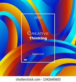 Abstract background. Modern and colorful style design. Can be used in poster, cover, flyer, book, magazine, wallpaper and more 
