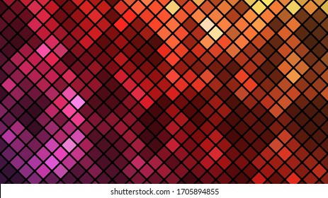 Fondo abstracto con moderno diseño de mosaico vectorial de color. Fondo de mosaico degradado colorido. Textura geométrica moderna. Diseño abstracto de tecnología digital. Precioso patrón vectorial