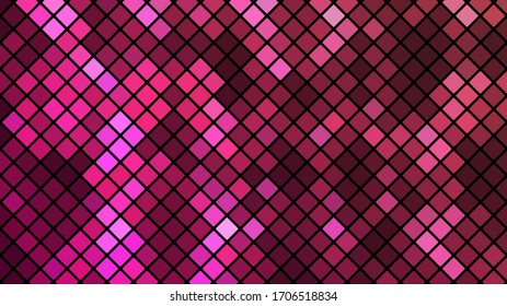 Abstract background with modern colorful vector mosaic design. Colorful gradient mosaic backdrop. Modern geometric texture. Abstract digital technology design. Beautiful vector pattern