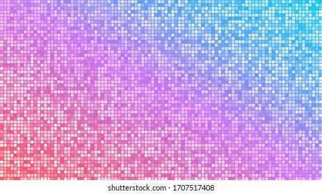 Abstract background with modern colorful vector mosaic design. Colorful gradient mosaic backdrop. Modern geometric texture. Abstract digital technology design. Beautiful vector pattern