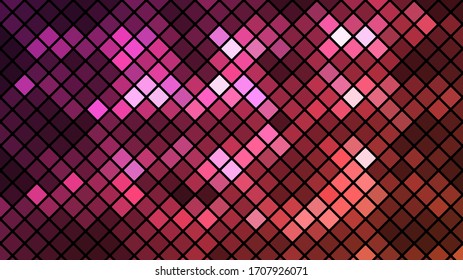 Abstract background with modern colorful vector mosaic design. Colorful gradient mosaic backdrop. Modern geometric texture. Abstract digital technology design. Beautiful vector pattern