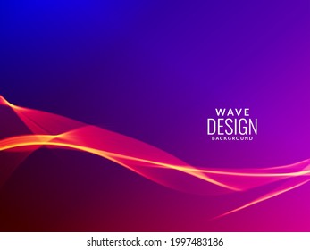 Abstract background modern colorful wave background dark pattern vector