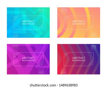 Abstract background modern complex style and geometry shape with halftone. vector illustration