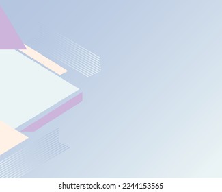 abstract background with modern corporate technology concept presentation or banner design , web, page, cover, ad, greeting, card, background. Vector illustration with line stripes texture elements