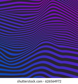 Abstract background with modern cyan pink color gradient style on black background for decoration corporate brand identity business design and holidays etc. Vector Illustration