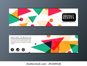 Abstract background modern, design banner template,Vector illustration