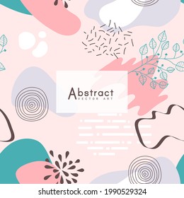 Antecedentes abstractos. Plantilla de diseño moderna con un estilo mínimo. Cubierta elegante para presentación de belleza, diseño de marca. Ilustración del vector