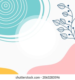 Antecedentes abstractos. Plantilla de diseño moderna con un estilo mínimo. Cubierta elegante para presentación de belleza, diseño de marca. Ilustración del vector