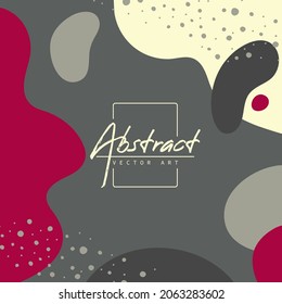 Abstract background. Modern design template in minimal style. Stylish cover for beauty presentation, branding design. Vector illustration