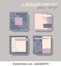 Abstract background. Modern design template in minimal style. Stylish cover for beauty presentation, branding design. Vector illustration