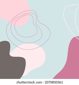 Antecedentes abstractos. Plantilla de diseño moderna con un estilo mínimo. Cubierta elegante para presentación de belleza, diseño de marca. Ilustración del vector