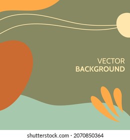Antecedentes abstractos. Plantilla de diseño moderna con un estilo mínimo. Cubierta elegante para presentación de belleza, diseño de marca. Ilustración del vector