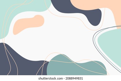 Abstrakter Hintergrund. moderne Design-Vorlage mit minimalem Stil