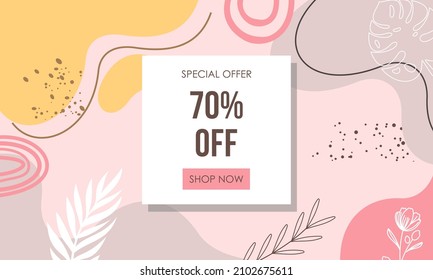 Antecedentes abstractos. plantilla de diseño moderno con un estilo mínimo. cubierta elegante para presentaciones de belleza,