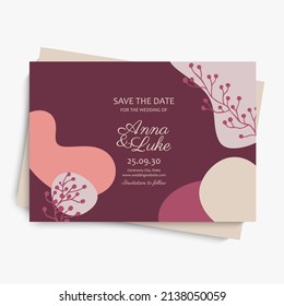 Antecedentes abstractos. Plantilla de diseño moderna con un estilo mínimo. Cubierta elegante para presentación de belleza, diseño de marca. Ilustración del vector