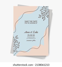 Antecedentes abstractos. Plantilla de diseño moderna con un estilo mínimo. Cubierta elegante para presentación de belleza, diseño de marca. Ilustración del vector