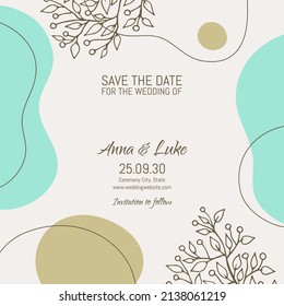 Antecedentes abstractos. Plantilla de diseño moderna con un estilo mínimo. Cubierta elegante para presentación de belleza, diseño de marca. Ilustración del vector