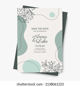 Abstract background. Modern design template in minimal style. Stylish cover for beauty presentation, branding design. Vector illustration