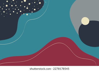 Antecedentes abstractos. Plantilla de diseño moderna con un estilo mínimo. Cubierta elegante para presentación de belleza, diseño de marca.	
