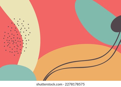 Abstract background. Modern design template in minimal style. Stylish cover for beauty presentation, branding design.	
