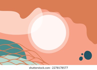Abstract background. Modern design template in minimal style. Stylish cover for beauty presentation, branding design.	
