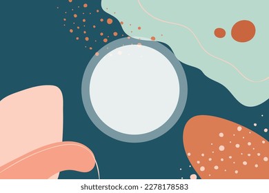 Antecedentes abstractos. Plantilla de diseño moderna con un estilo mínimo. Cubierta elegante para presentación de belleza, diseño de marca.	
