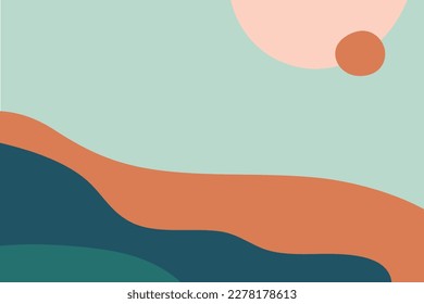 Abstract background. Modern design template in minimal style. Stylish cover for beauty presentation, branding design.	
