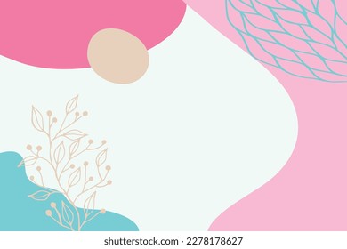 Abstract background. Modern design template in minimal style. Stylish cover for beauty presentation, branding design.	

