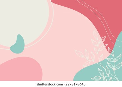 Abstract background. Modern design template in minimal style. Stylish cover for beauty presentation, branding design.	

