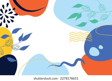 Abstrakter Hintergrund. Moderne Design-Vorlage in minimalem Stil. Stilvolle Abdeckung für Schönheitspräsentation, Branding Design.	
