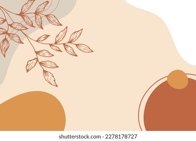 Abstract background. Modern design template in minimal style. Stylish cover for beauty presentation, branding design.	
