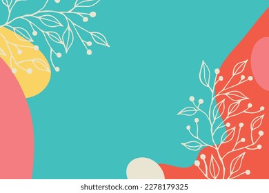 Abstract background. Modern design template in minimal style. Stylish cover for beauty presentation, branding design.	
