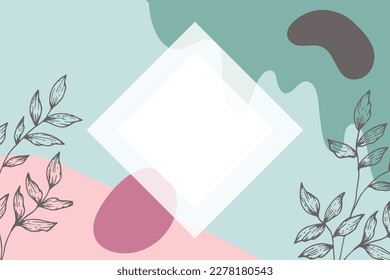 Antecedentes abstractos. Plantilla de diseño moderna con un estilo mínimo. Cubierta elegante para presentación de belleza, diseño de marca.	
