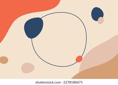 Abstrakter Hintergrund. Moderne Design-Vorlage in minimalem Stil. Stilvolle Abdeckung für Schönheitspräsentation, Branding Design.	
