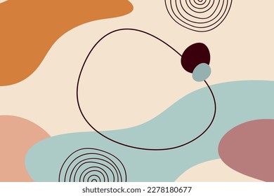 Abstract background. Modern design template in minimal style. Stylish cover for beauty presentation, branding design.	
