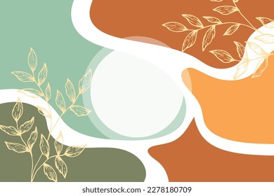 Antecedentes abstractos. Plantilla de diseño moderna con un estilo mínimo. Cubierta elegante para presentación de belleza, diseño de marca.	
