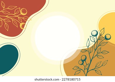Antecedentes abstractos. Plantilla de diseño moderna con un estilo mínimo. Cubierta elegante para presentación de belleza, diseño de marca.	
