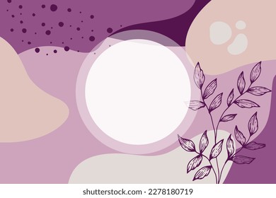 Antecedentes abstractos. Plantilla de diseño moderna con un estilo mínimo. Cubierta elegante para presentación de belleza, diseño de marca.	
